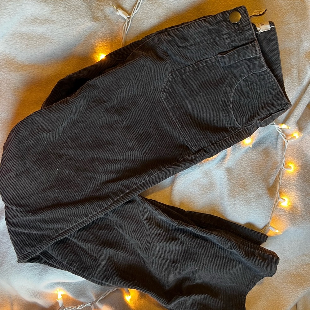 ☀︎Black corduroy pants